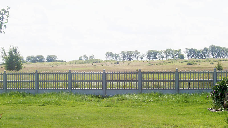 Betonzaun